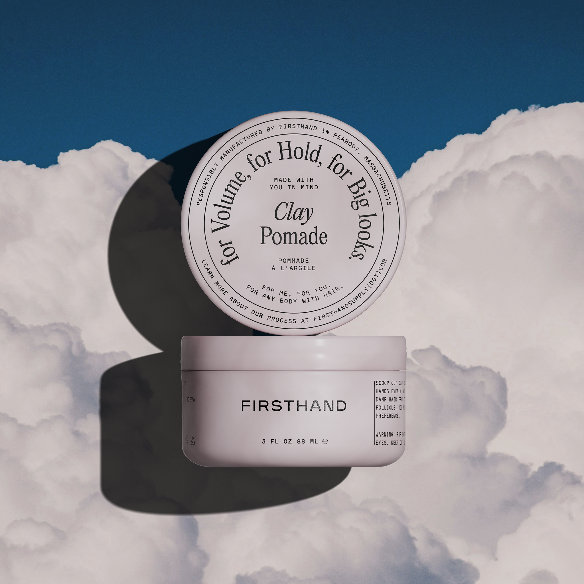Clay Pomade (incl. free backbar/tester) (Case of 12)